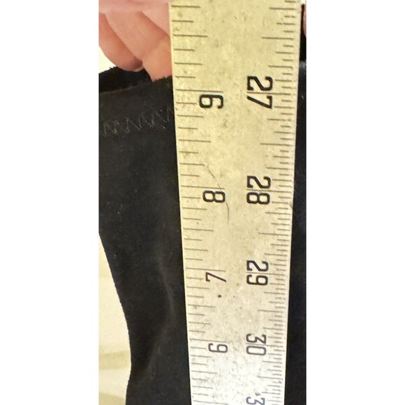 Charlotte Russe Kloude-16 Women 7 1/2 Black Lycra Clear Heels Zippers Going Out - Picture 14 of 16